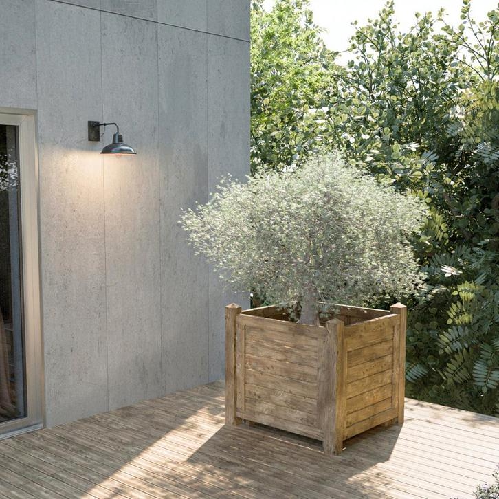 Plantenbak XL Olijfboom Olivier 100 x 100 x 100 cm, Tuin en Terras, Bloembakken en Plantenbakken, Tuin, Nieuw, Hout, Verzenden