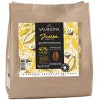 Valrhona Chocolade Druppels Melk Jivara (40%) 1kg, Verzenden, Nieuw