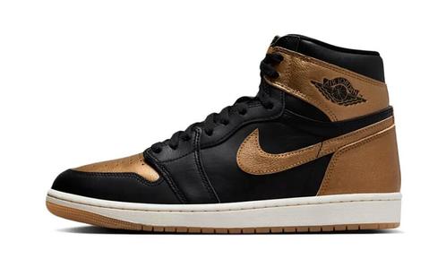 Jordan 1 Retro High OG Black Metallic Gold, Kleding | Heren, Schoenen