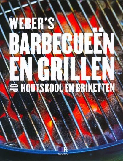 Webers barbecueën en grillen op houtskool en briketten |, Boeken, Kookboeken, Zo goed als nieuw