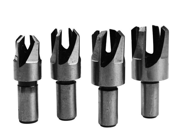 Set proppenboren voor hout (4 delig), Doe-het-zelf en Verbouw, Gereedschap | Handgereedschap, Nieuw, Ophalen of Verzenden