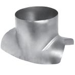 Zadelstuk op buis Ø 355/400mm met 90º aftakking Ø 250mm, Verzenden, Nieuw