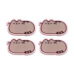 Onderzetters - Pusheen the Cat - Set 4 stuks - Gevormd -  10, Ophalen of Verzenden, Nieuw