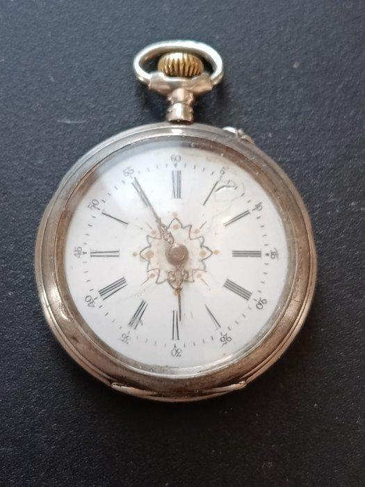 Remontoir Geneve 10 Rubis  - Piccolo Orologio da Taschino, Sieraden, Tassen en Uiterlijk, Horloges | Heren