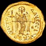 Romeinse Rijk. Justinianus I (527-565 n.Chr.). Solidus, Postzegels en Munten, Munten | Europa | Niet-Euromunten