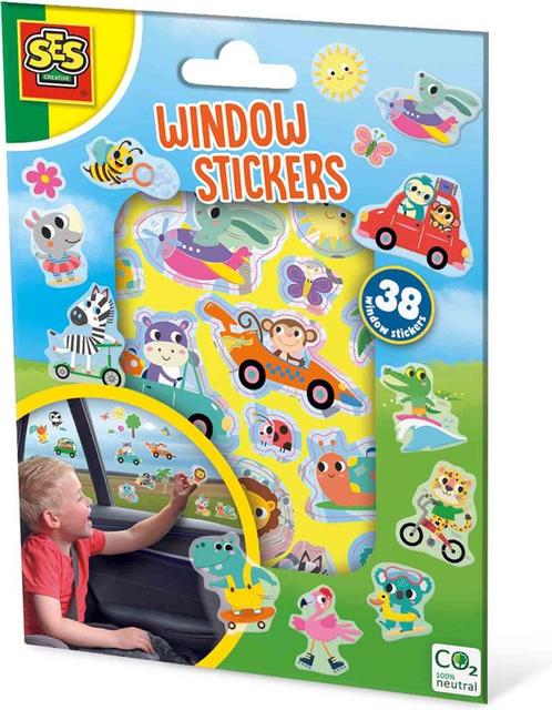 SES - Raamstickers | SES Creative - Hobby Artikelen, Hobby en Vrije tijd, Knutselen, Nieuw, Verzenden