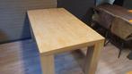 Stonewash eiken eettafel van 160x90cm, Huis en Inrichting, Tafels | Eettafels, Ophalen, Nieuw, Industrieel