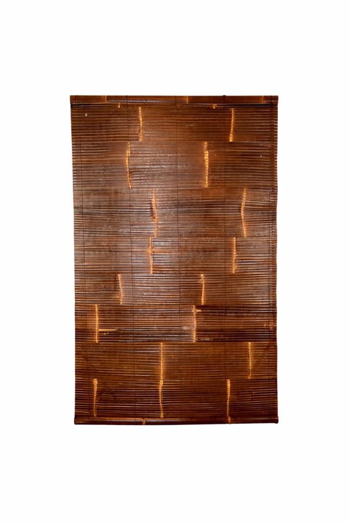 Rolgordijn bamboe zwart 150 x 200 cm, Tuin en Terras, Schuttingen, Verzenden