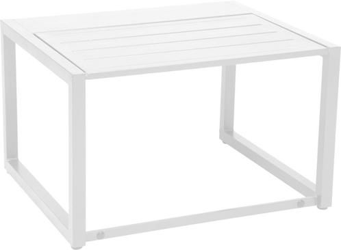 Stern Novus Functionele bijzettafel Aluminium wit 67x63x43, Tuin en Terras, Tuintafels, Ophalen of Verzenden