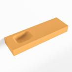 MONDIAZ LEX Ocher vrijhangende solid surface wastafel 100cm., Ophalen of Verzenden, Nieuw, Overige typen