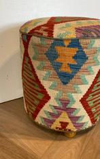 Kelim Poef(Ongebruikt/Nieuw) - Tapijt - 36 cm - 36 cm, Huis en Inrichting, Stoffering | Tapijten en Kleden, Nieuw