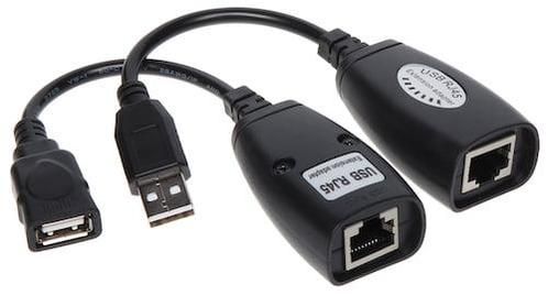WL4 USB-EX-50 USB verlenger kit over 50 meter Cat5, 5E of 6, Zakelijke goederen, Kantoor en Winkelinrichting | Apparatuur en Telecommunicatie