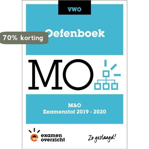 ExamenOverzicht - Oefenboek M&O VWO 9789492981516, Boeken, Schoolboeken, Gelezen, Verzenden