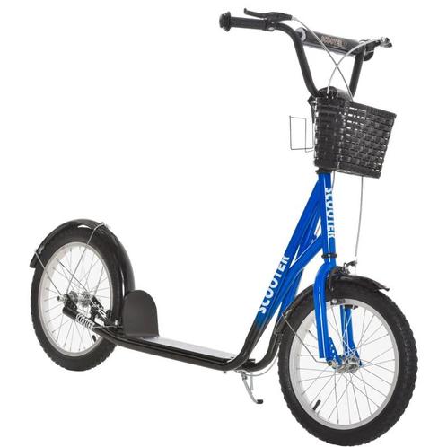 TRUUSK Kinderscooter, Scooter Met Remmen, Incl. Mand, In Hoo, Kinderen en Baby's, Speelgoed | Buiten | Accuvoertuigen, Nieuw, Verzenden