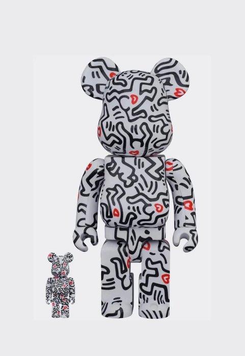 Medicom Toy Be@rbrick - Medicom BE@RBRICK Keith Haring #8, Antiek en Kunst, Kunst | Designobjecten