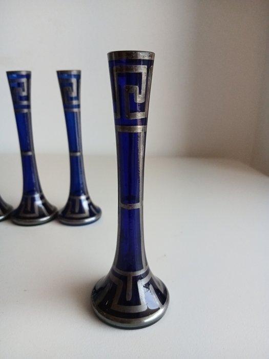 Eenbloemige vaas (6) - Glas - XIX, Antiek en Kunst, Antiek | Glas en Kristal