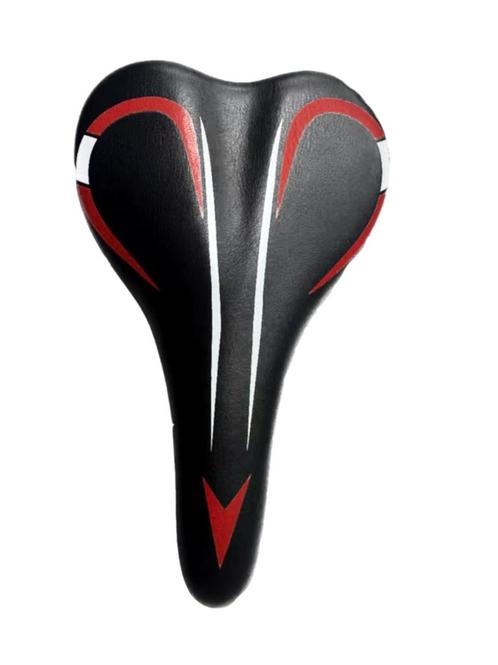 Fietszadel 26 & 24 Inch – Zwart - Rood | Comfortabel &, Fietsen en Brommers, Fietsaccessoires | Overige Fietsaccessoires, Nieuw