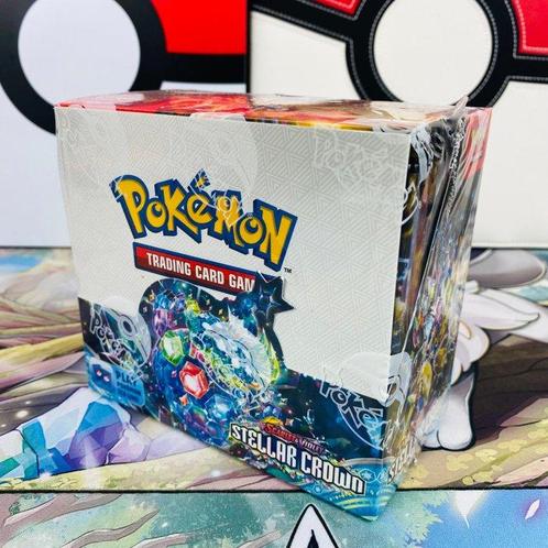 Pokémon Booster box - Stellar Crown Booster Box Display, Hobby en Vrije tijd, Verzamelkaartspellen | Pokémon