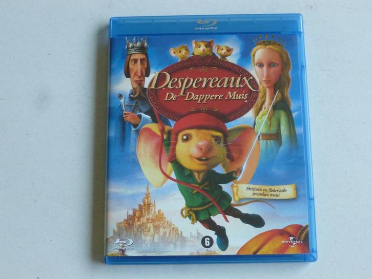 Despereaux / De Dappere Muis (Blu-ray) universal, Cd's en Dvd's, Dvd's | Kinderen en Jeugd, Zo goed als nieuw, Verzenden