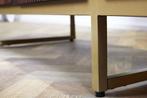 Design Dressoir GATSBY 160cm bruin matgoud Mangoholz Retro -, Huis en Inrichting, Kasten | Dressoirs, Ophalen of Verzenden, Nieuw