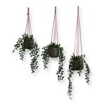 Voordeelset van 3 Plantenhangers Zonder Kwast - Oud Roze -, Ophalen of Verzenden, Nieuw