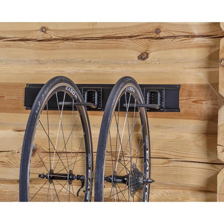 Metalen strip 60 cm met twee fiets ophanghaken - fiets, Fietsen en Brommers, Fietsaccessoires | Overige Fietsaccessoires, Ophalen of Verzenden