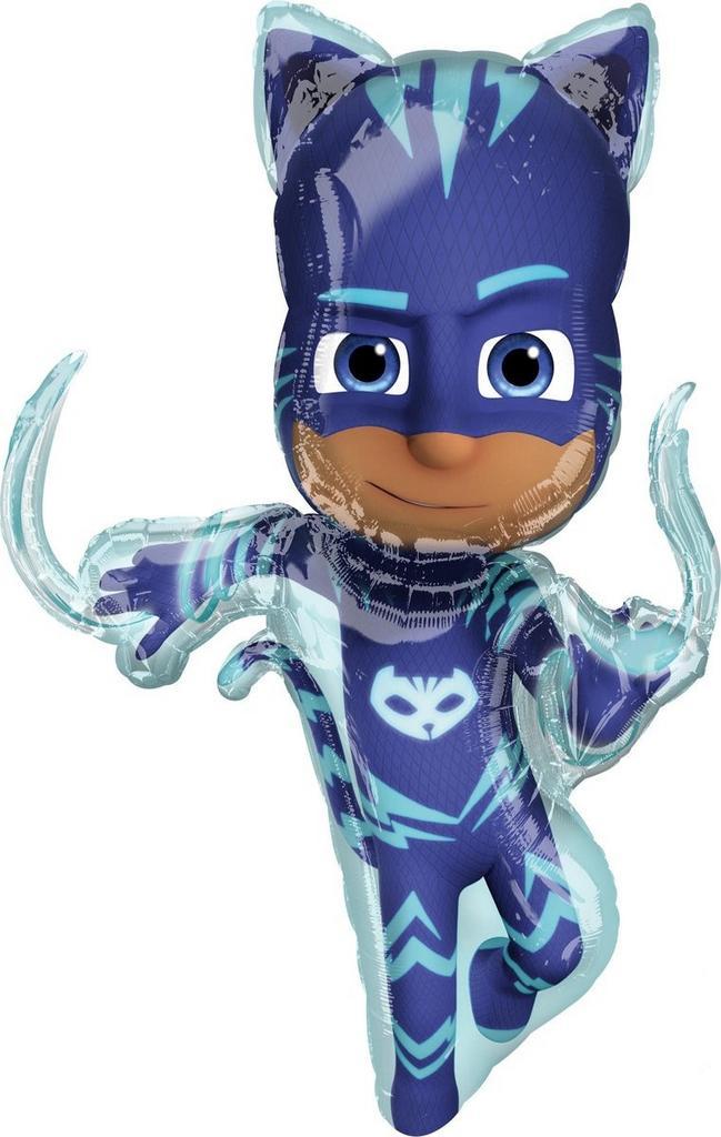 Amscan - PJ Masks - Folieballon - Helium ballon - Catboy - 5, Hobby en Vrije tijd, Feestartikelen, Ophalen of Verzenden