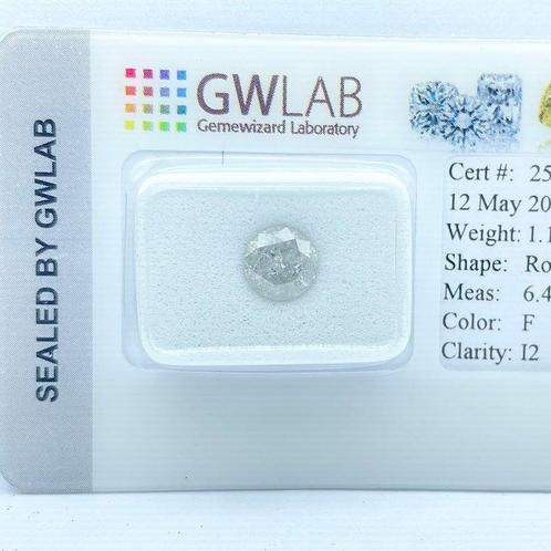 Zonder Minimumprijs - 1 pcs Diamant (Natuurlijk) - 1.11 ct -, Sieraden, Tassen en Uiterlijk, Edelstenen