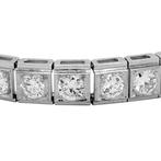 Armband - 18 karaat Witgoud - Tennisarmband, Nieuw