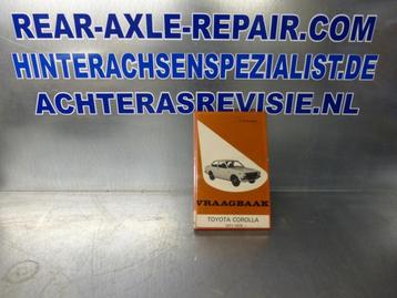 Vraagbaak Toyota Corolla 1971-1979 ( Folders, Autoboeken ) beschikbaar voor biedingen