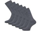 6 paar SQOTTON® Katoenen sokken - Naadloos - Antraciet, Verzenden, Nieuw
