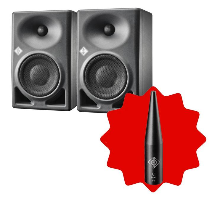 Neumann KH 120 II set met MA 1 meetmicrofoon, Audio, Tv en Foto, Luidsprekers, Verzenden