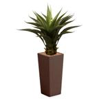 Agave Vetplant kunstplant, H105cm, Huis en Inrichting, Kamerplanten, Ophalen of Verzenden