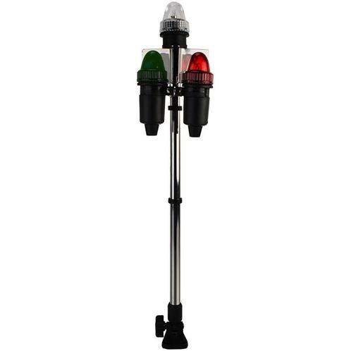 Navigatieverlichting Set 60cm Klapbaar op Batterijen Rvs, Watersport en Boten, Navigatiemiddelen en Scheepselektronica, Ophalen of Verzenden