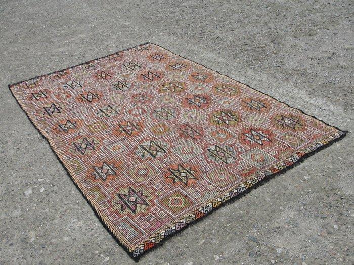 Kelim - 271 cm - 171 cm - Met de hand gemaakt Kilim, Huis en Inrichting, Stoffering | Tapijten en Kleden