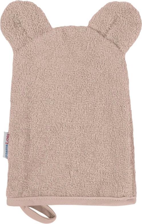 MamaLoes Beer Badstof Zand Baby Washand ML010245, Kinderen en Baby's, Badjes en Verzorging, Nieuw, Verzenden