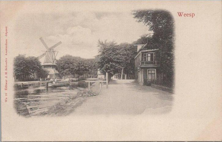 WEESP - Dorpsgezicht, Verzamelen, Ansichtkaarten | Nederland, Verzenden