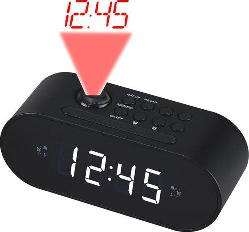Denver CRP-717 - Klokradio - Zwart, Witgoed en Apparatuur, Wekkers, Verzenden