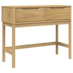 Grenen Wandtafel Wasbruin: Stijlvol & Goedkoop! OP=OP, Huis en Inrichting, Ophalen of Verzenden, Nieuw
