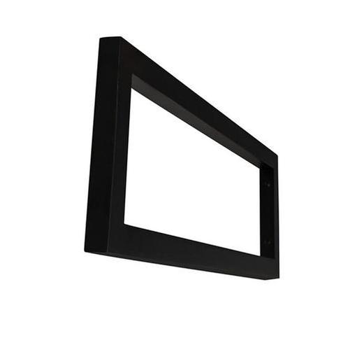 Mat-zwarte vierkante supportbeugel 40x14, Huis en Inrichting, Badkamer | Badkamermeubels, Nieuw, Verzenden