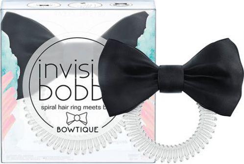 Invisibobble Bowtique True Black (Haaraccessoires), Sieraden, Tassen en Uiterlijk, Uiterlijk | Haarverzorging, Nieuw, Verzenden