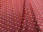 Goud- en karmozijnrode stof: tijdloze elegantie voor een, Antiek en Kunst, Antiek | Kleden en Textiel