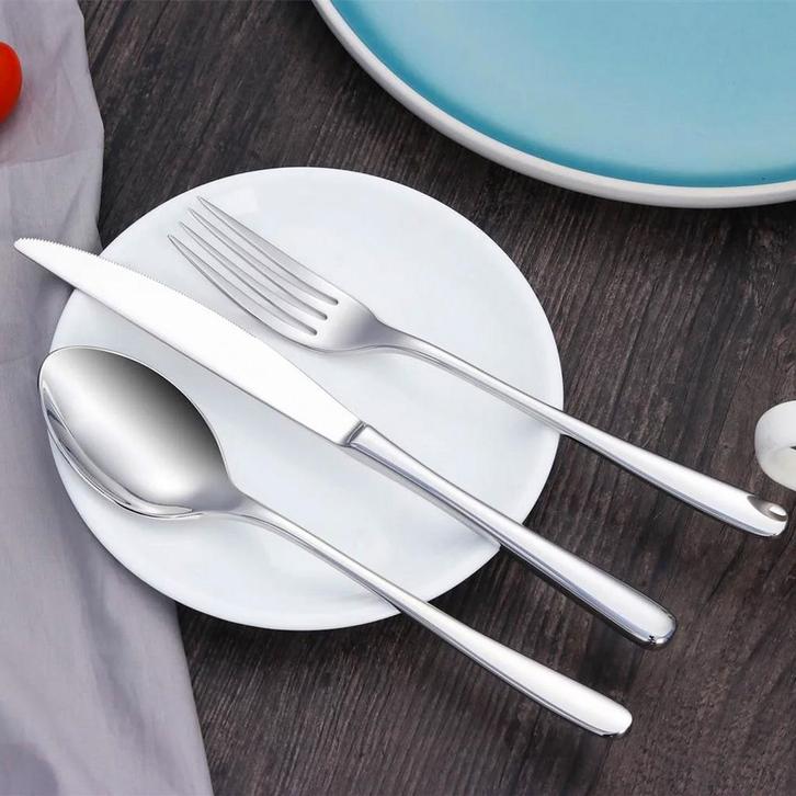 GGM Gastro | (144 stuks) Bestekset Avril  - 144 delig - Voor, Huis en Inrichting, Keuken | Bestek, Nieuw, Verzenden