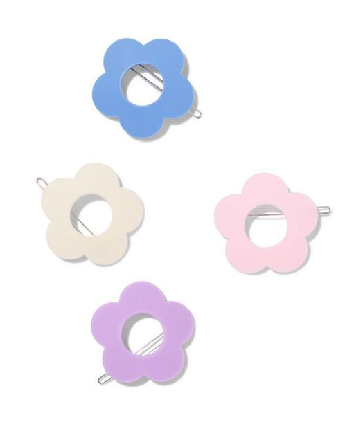 HEMA Haarspelden bloem - 4 stuks van €4.59 voor €3 sale, Sieraden, Tassen en Uiterlijk, Uiterlijk | Haarverzorging, Nieuw, Verzenden