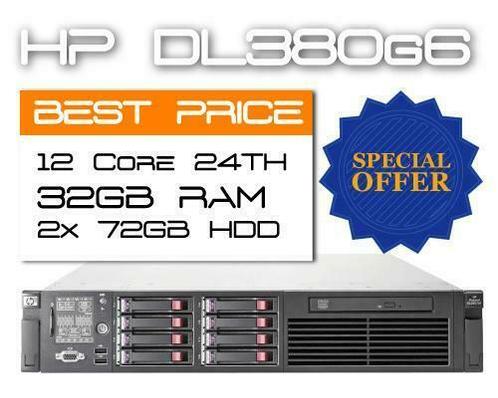 Server HP DL380G6 /8 Core 16TH/16GB RAM, Computers en Software, Servers, Refurbished, 2 tot 3 Ghz, 16 GB, Hot swappable onderdelen
