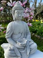 Beeld, Buddha - 40 cm - Beton, Antiek en Kunst