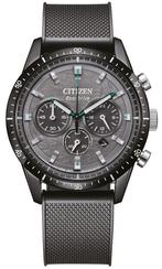 Citizen CA4625-02H Eco-Drive Chrono horloge, Sieraden, Tassen en Uiterlijk, Horloges | Heren, Staal, Verzenden, Nieuw, Kunststof