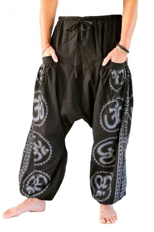 Harembroek skater Ohm (zwart), Kleding | Dames, Broeken en Pantalons, Verzenden