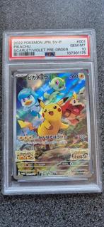 Pokémon Graded card - PIKACHU - PROMO - 001/SV-P - GEM MINT, Nieuw