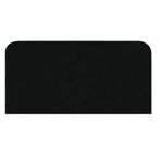 VLOERPLAAT ZWART STAAL VOOR KACHEL, 1000X500MM, Ophalen of Verzenden, Nieuw